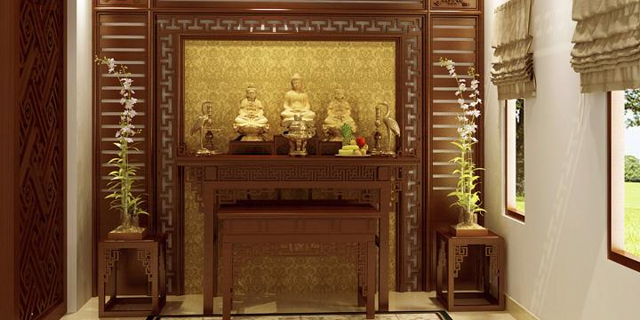 Xem phong thủy phòng thờ, bàn thờ gia tiên thêm phúc lộc thọ | Tử Vi Cổ Học