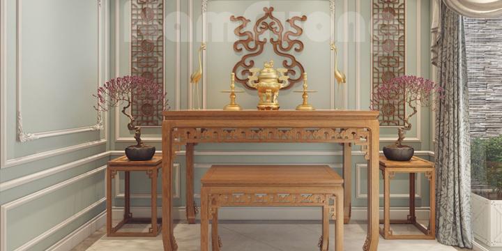 Xem phong thủy cách đặt bàn thờ nhà chung cư tốt lành | Tử Vi Cổ Học