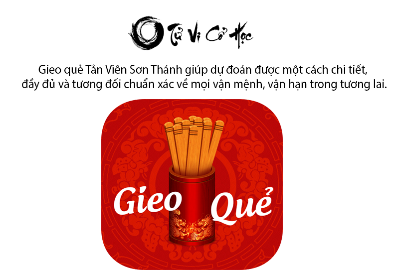 Gieo quẻ TẢN VIÊN SƠN THÁNH linh ứng chuẩn xác nhất