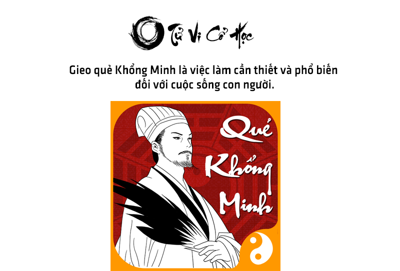 Gieo quẻ KHỔNG MINH chuẩn xác - Tử Vi Cổ Học