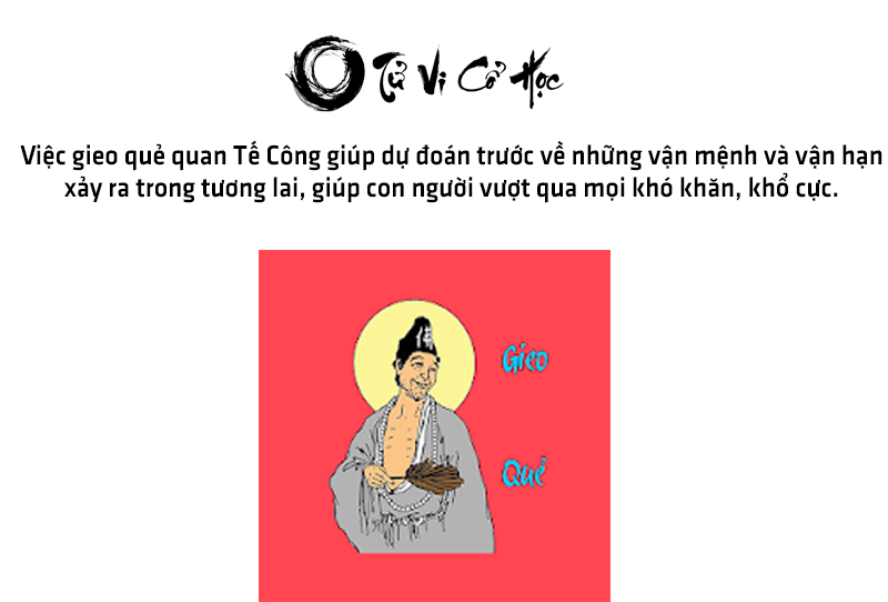 Gieo quẻ quan TẾ CÔNG linh ứng hôm nay - Tử Vi Cổ Học