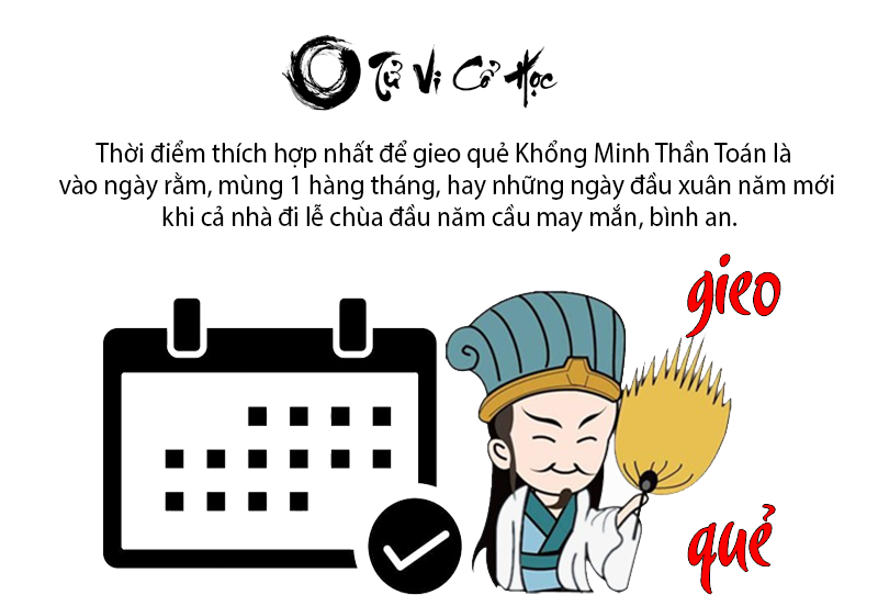 Gieo quẻ Khổng Minh Thần Toán linh ứng chuẩn xác nhất