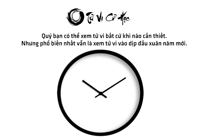 Xem tử vi theo tuổi và năm sinh chính xác - Tử Vi Cổ Học