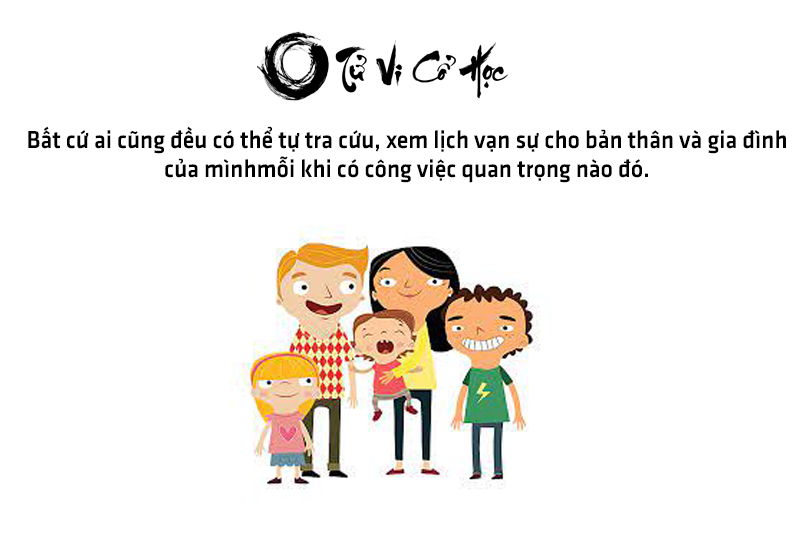 Lịch vạn sự chuyên sâu chính xác - Tử Vi Cổ Học