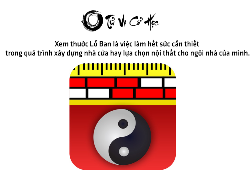 Xem thước Lỗ Ban phong thủy online 2022 - Tử Vi Cổ Học