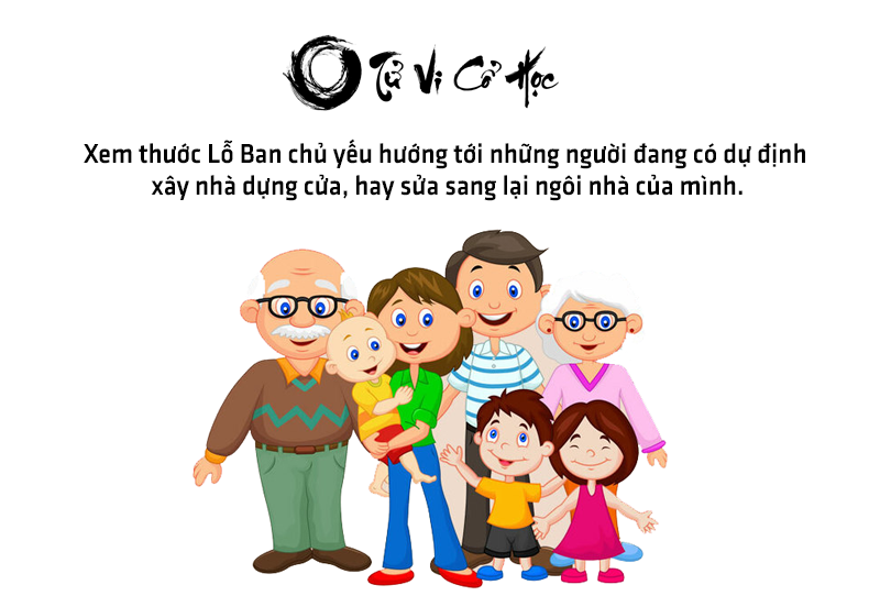 Xem thước Lỗ Ban phong thủy online 2022 - Tử Vi Cổ Học