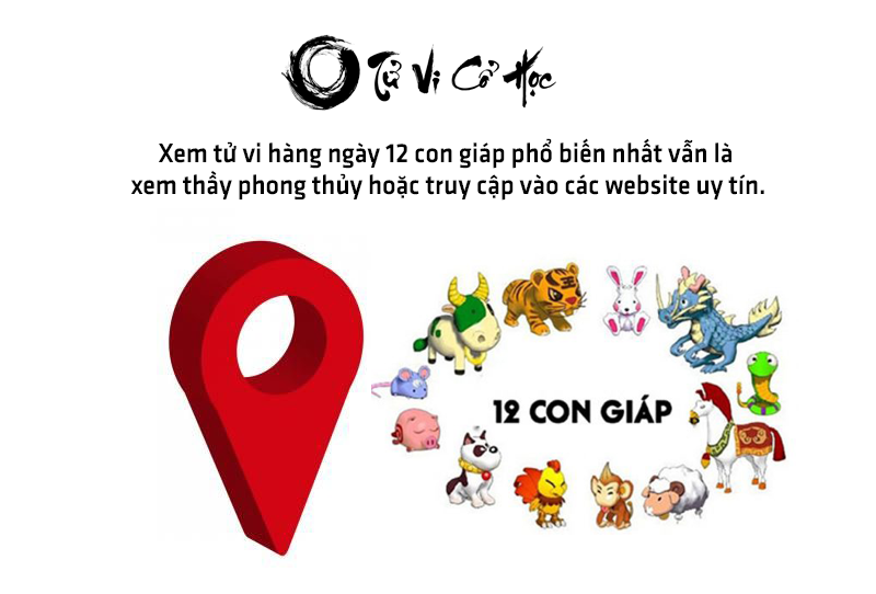 Tử vi hàng ngày 12 con giáp - Tử Vi Cổ Học