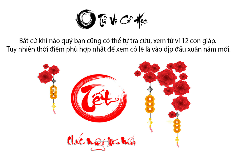 Tử vi 12 con giáp mới nhất và chính xác - Tử Vi Cổ Học