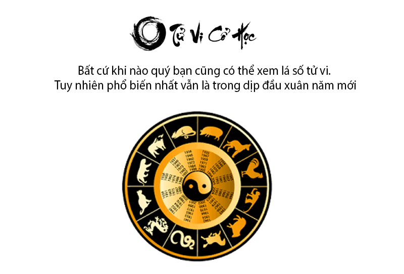 Lá số tử vi trọn đời miễn phí - Tử Vi Cổ Học