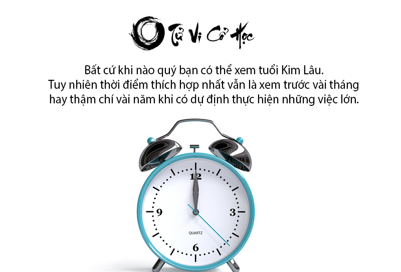 Xem tuổi phạm KIM LÂU chính xác nhất - Tử Vi Cổ Học