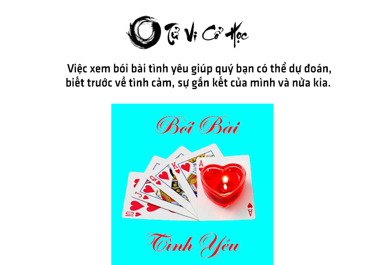 Xem bói bài tình yêu tình duyên năm 2022 - Tử Vi Cổ Học