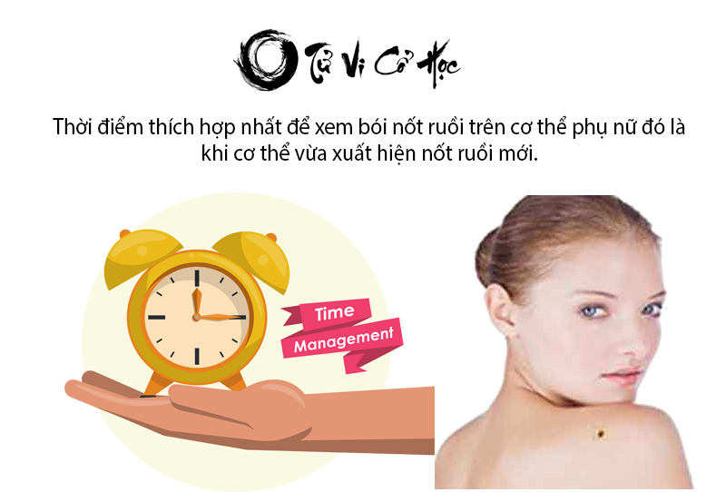 Xem bói nốt ruồi trên cơ thể phụ nữ chính xác nhất