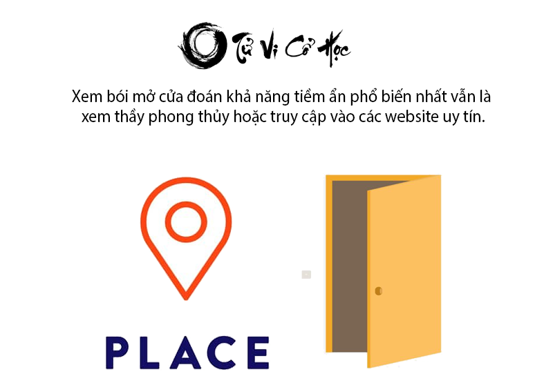 Xem bói mở cửa đoán khả năng tiềm ẩn - Tử Vi Cổ Học