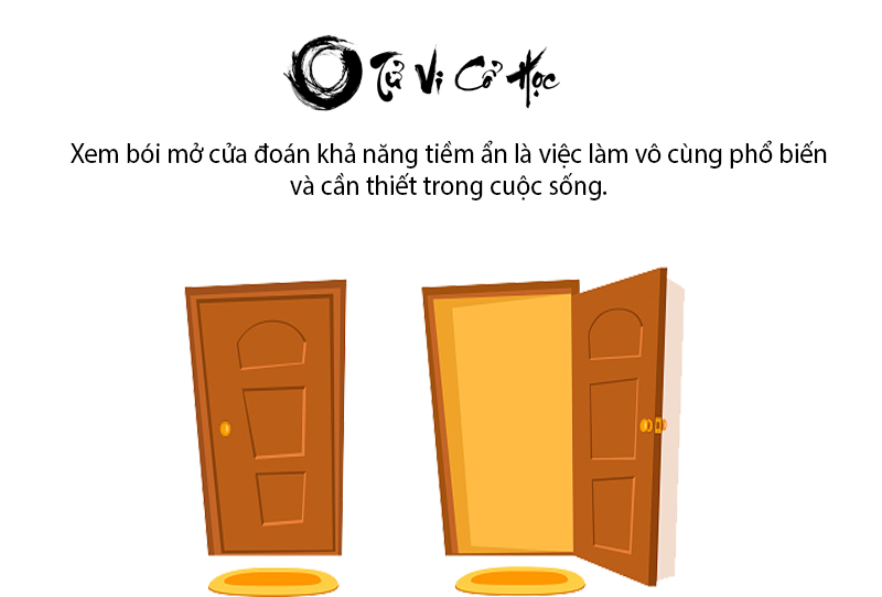 Xem bói mở cửa đoán khả năng tiềm ẩn - Tử Vi Cổ Học