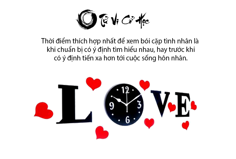 Xem bói cặp tình nhân đoán quan hệ hai bạn - Tử Vi Cổ Học