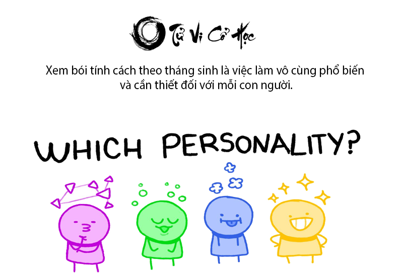 Xem bói tính cách theo tháng sinh dương lịch - Tử Vi Cổ Học