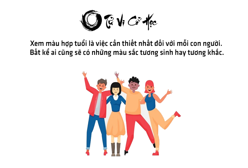 Xem màu hợp tuổi màu hợp mệnh chính xác - Tử Vi Cổ Học