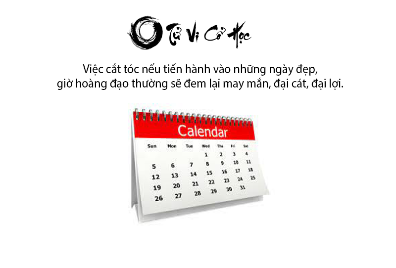 Hướng dẫn xem ngày tốt cắt tóc gặp may mắn thuận lợi