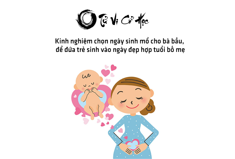 Hướng dẫn chọn ngày tốt sinh con hợp bố mẹ