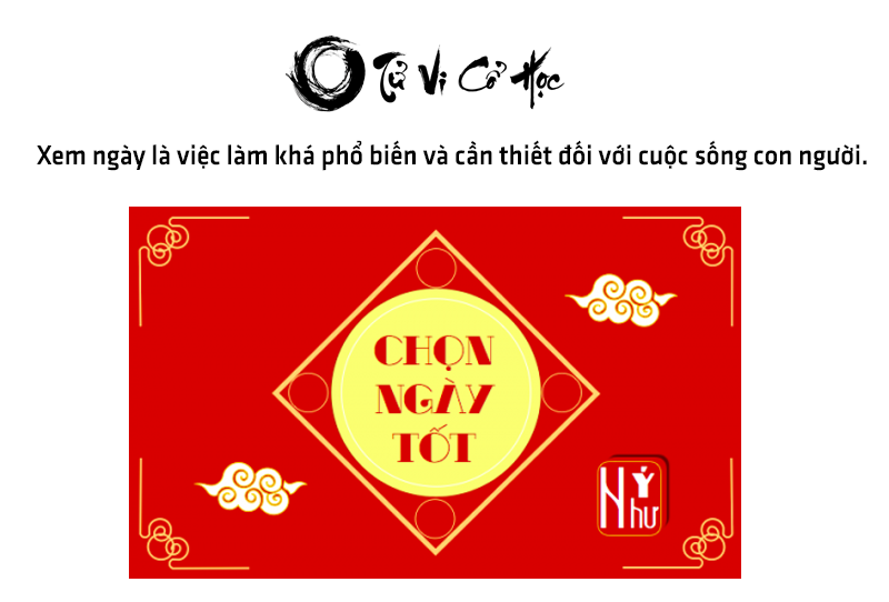 Xem ngày tốt xấu chuyên sâu chính xác - Tử Vi Cổ Học