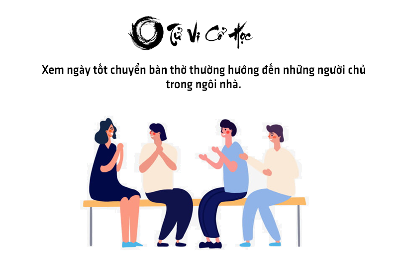 Xem ngày tốt xấu chuyển bàn thờ 2022 - Tử Vi Cổ Học