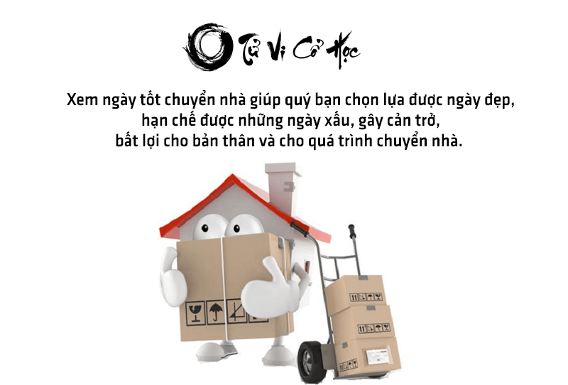Xem ngày tốt chuyển nhà năm 2022 - Tử Vi Cổ Học