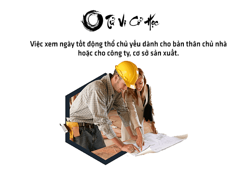Xem ngày tốt động thổ năm 2022 - Tử Vi Cổ Học