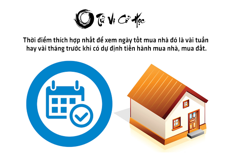 Xem ngày tốt mua nhà năm 2022 - Tử Vi Cổ Học