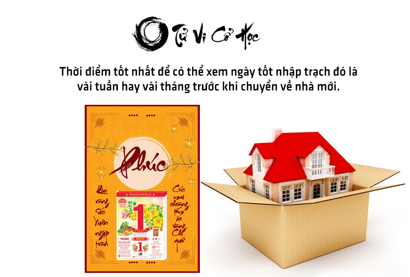 Xem ngày tốt nhập trạch năm 2022 - Tử Vi Cổ Học