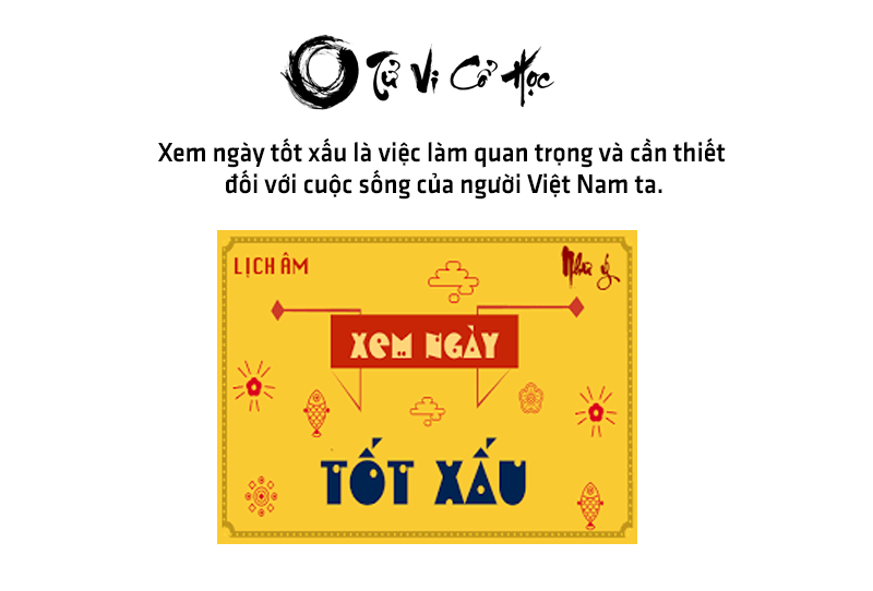 Xem ngày tốt xấu chuẩn xác năm 2022 - Tử Vi Cổ Học