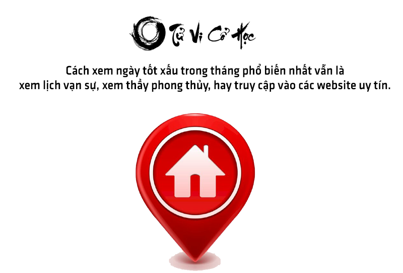 Xem ngày tốt xấu trong tháng năm 2022 - Tử Vi Cổ Học