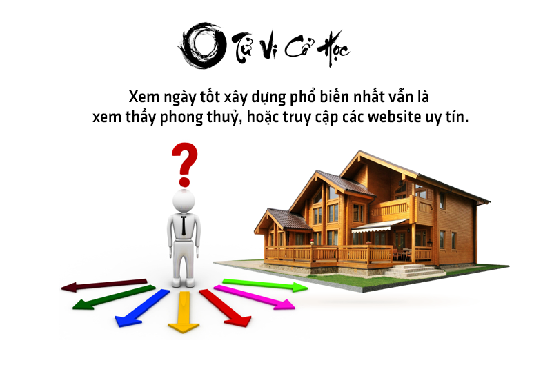 Xem ngày tốt xây nhà sửa nhà năm 2022 - Tử Vi Cổ Học