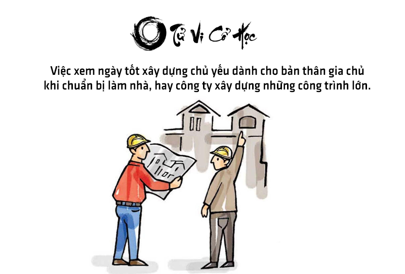 Xem ngày tốt xây nhà sửa nhà năm 2022 - Tử Vi Cổ Học