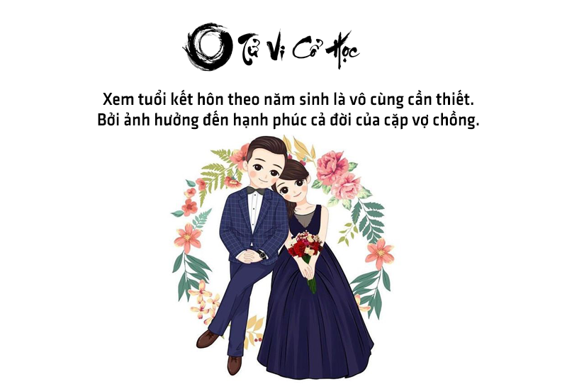 Xem tuổi kết hôn chọn năm cưới hỏi - Tử Vi Cổ Học