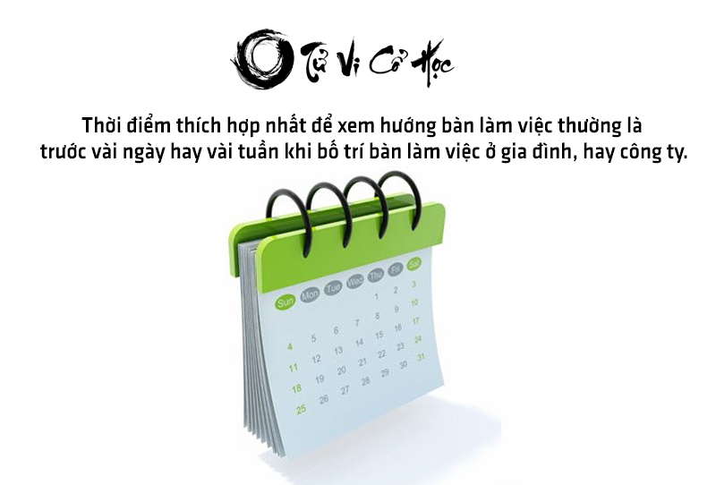 Xem hướng bàn làm việc hợp tuổi - Tử Vi Cổ Học