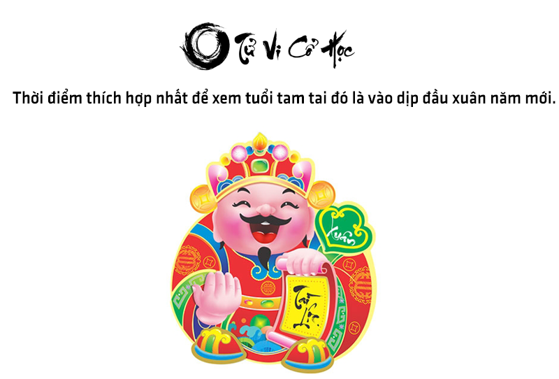 Xem tuổi phạm TAM TAI chính xác nhất - Tử Vi Cổ Học