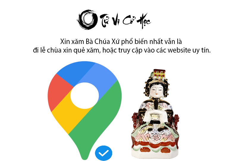 Xin xăm Bà Chúa Xứ cầu may mắn bình an