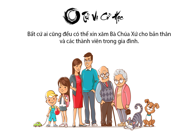 Xin xăm Bà Chúa Xứ cầu may mắn bình an