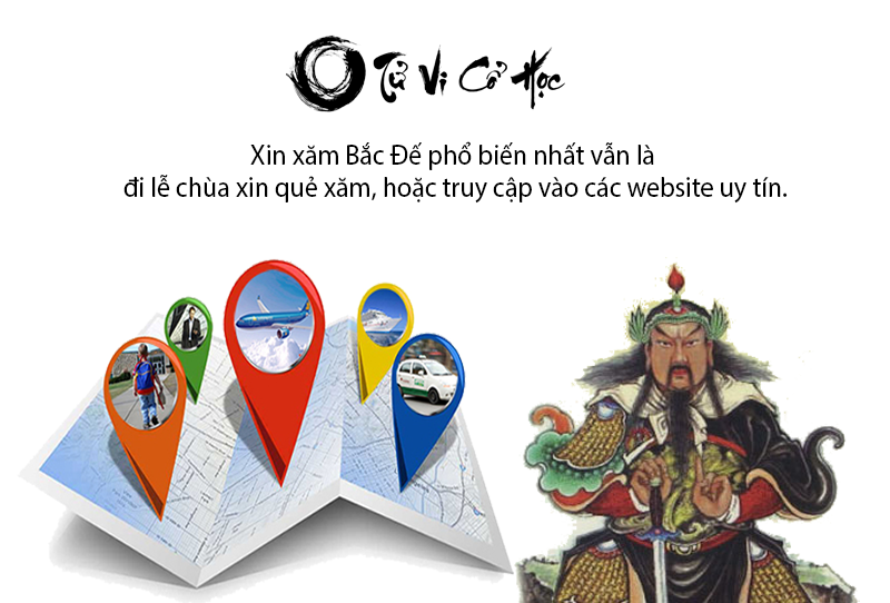 Xin xăm Bắc Đế 51 quẻ chuẩn xác - Tử Vi Cổ Học
