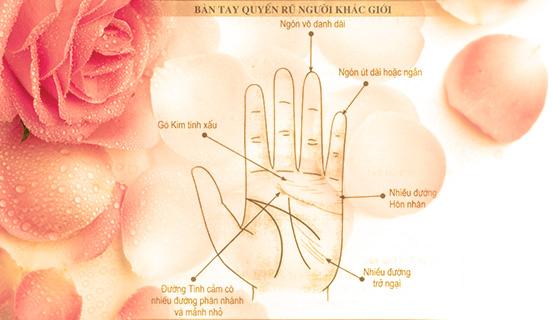 Bàn tay quyến rũ người khác giới | Tử Vi Cổ Học